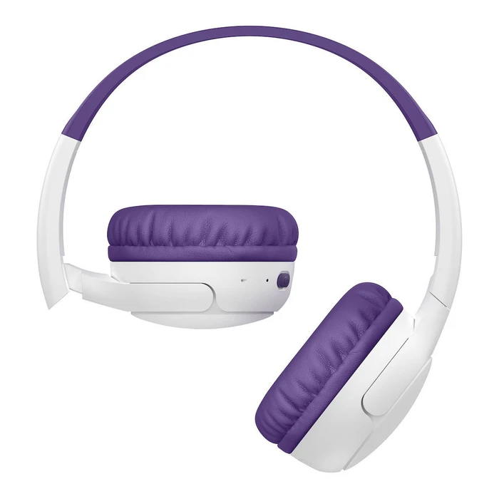 Belkin SoundForm Mini 2 Ασύρματα/Ενσύρματα Παιδικά On-Ear Ακουστικά 55 ώρες Μωβ