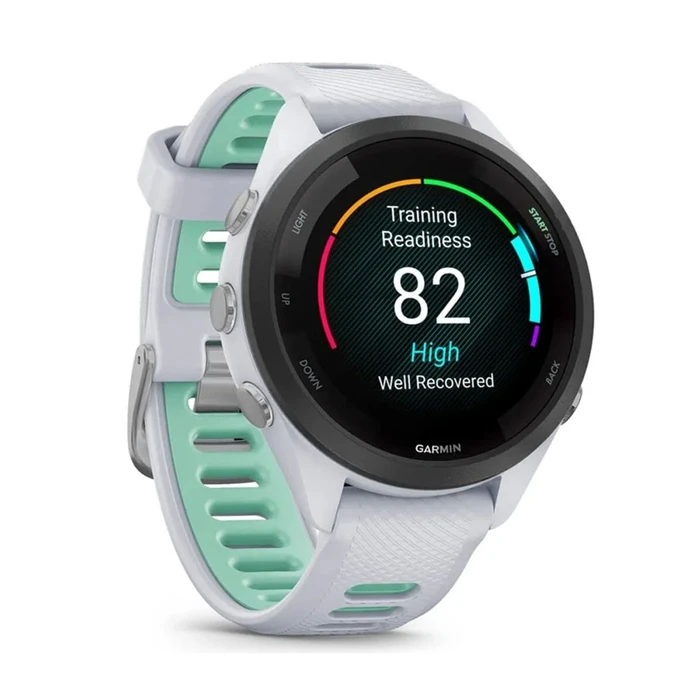 Garmin Forerunner 265S Music 42mm White/Turquoise GPS Sports Watch