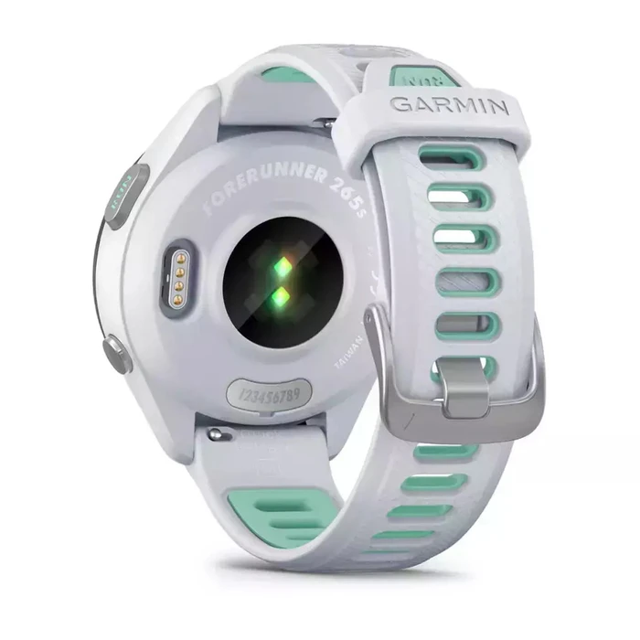 Garmin Forerunner 265S Music 42mm White/Turquoise GPS Sports Watch