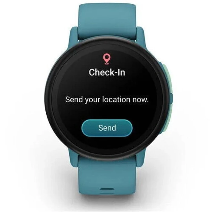 Garmin Bounce 2 41mm Παιδικό Smartwatch (Τουρκουάζ/Μαύρο)