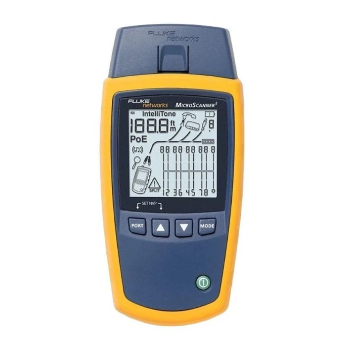 Fluke MicroScanner² Pro Kit Tester Καλωδίων Δικτύου
