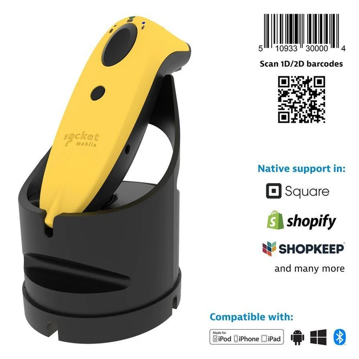 Socket Mobile Socketscan Handheld Wireless Scanner 2D & QR CX3989-3046