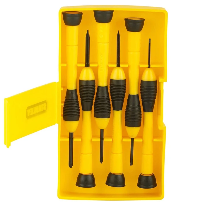 Stanley Σετ 6 Κατσαβίδια Ακριβείας με 6 Εναλλασσόμενες Μύτες 0-66-052