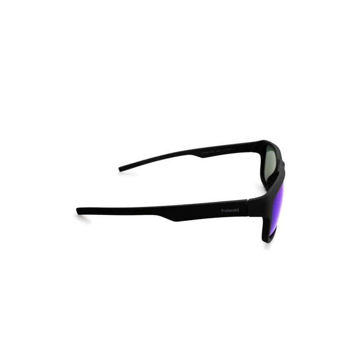 Polaroid Ανδρικά Γυαλιά Ηλίου με Μαύρο Κοκκάλινο Σκελετό και Μπλε Polarized Καθρέφτη Φακό PLD3018/S DL5/JY