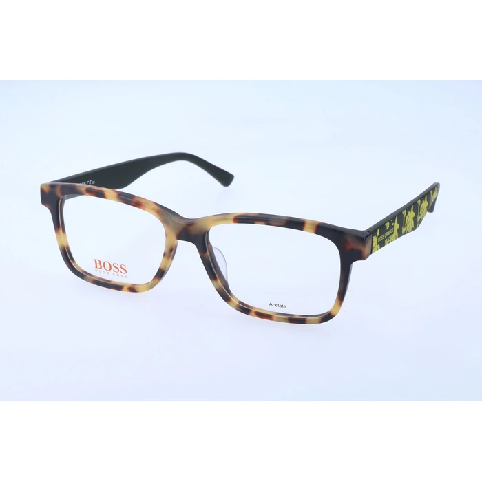Man Eyeglasses Boss Bo-0262-f-tbb Lens Bridge Temple 54 16 0 Mm