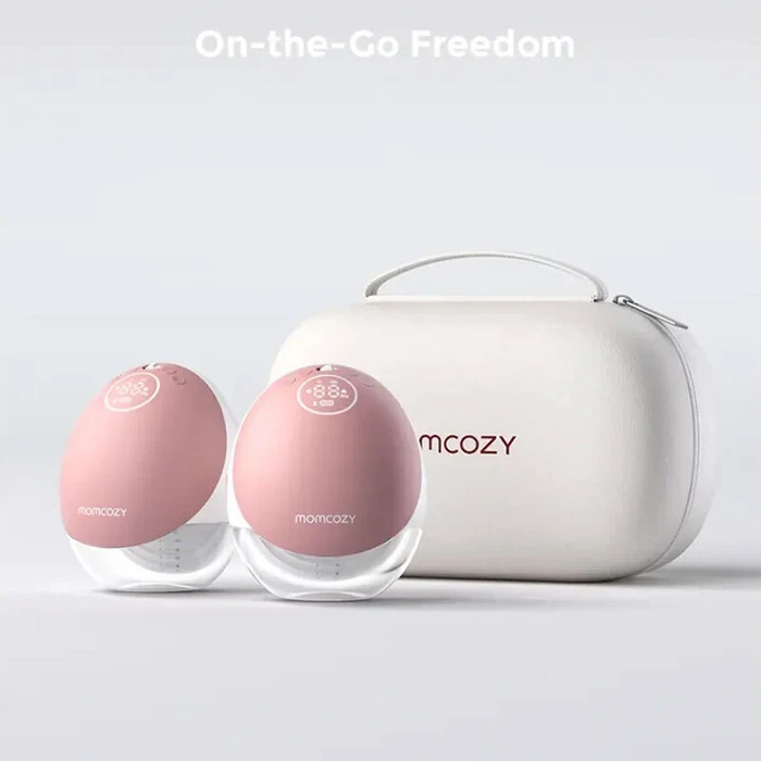 Momcozy Ηλεκτρικό Διπλό Θήλαστρο Κόκκινο 150ml BP225-NR71BA-A