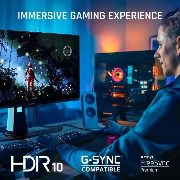 ViewSonic XG272-2K-OLED 27" QHD (2560x1440) OLED HDR Gaming Monitor, 240Hz, 0.02ms GTG