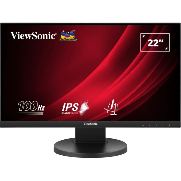 ViewSonic VG2208A 27" FHD IPS Οθόνη 1920x1080 5ms 100Hz HDMI DisplayPort USB Hub Μαύρο