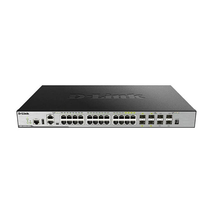 D-Link DGS-3630-28TC/SI/E 28-Port Layer 3 Gigabit Stack Managed Switch