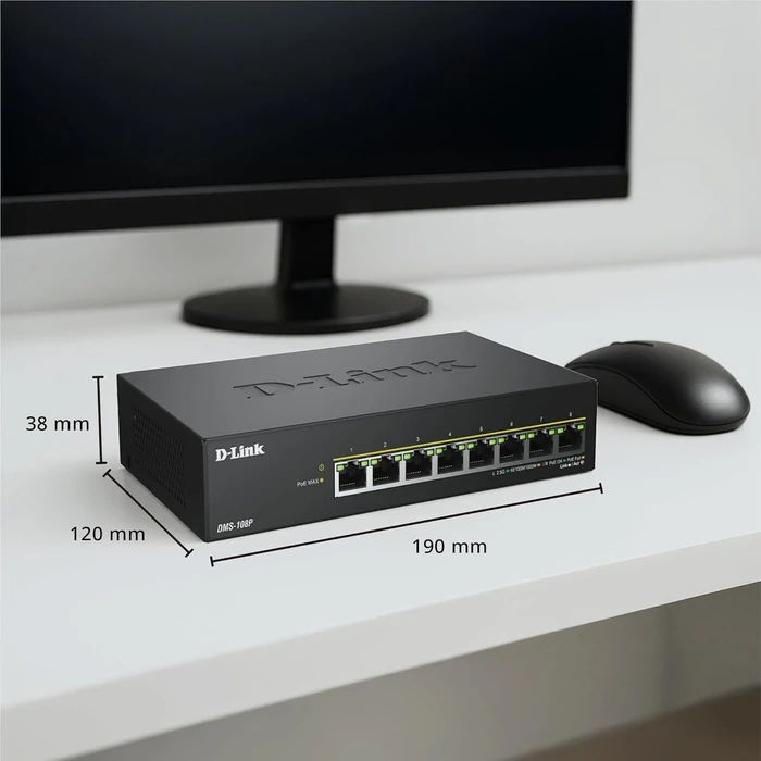 D-Link Διακόπτης DMS-108P/E