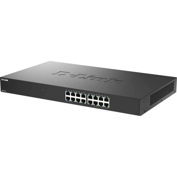 D-Link Switch DMS-1016/E 16-Port RJ45 2.5 Gbps 10 100 1000 Mbps Metal Black