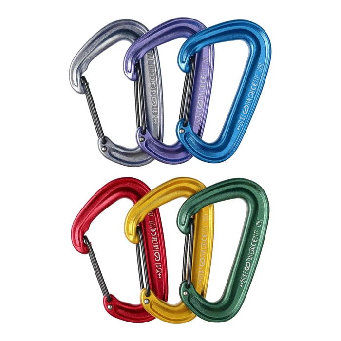 Black Diamond MiniWire Rackpack 381129 - Σετ 6 Καραμπίνερ