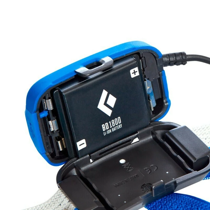 Black Diamond Sprinter 500 Rechargeable LED Headlamp, 500 lm, USB, IPX4, White/Blue