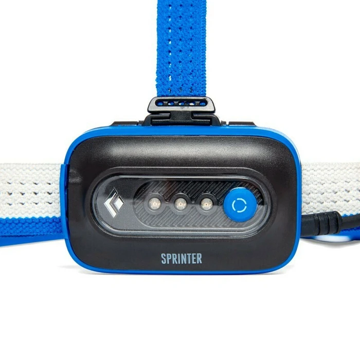 Black Diamond Sprinter 500 Rechargeable LED Headlamp, 500 lm, USB, IPX4, White/Blue