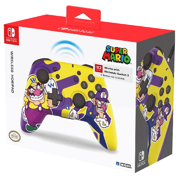 Hori Horipad Ασύρματο Controller για Switch - Wario & Waluigi