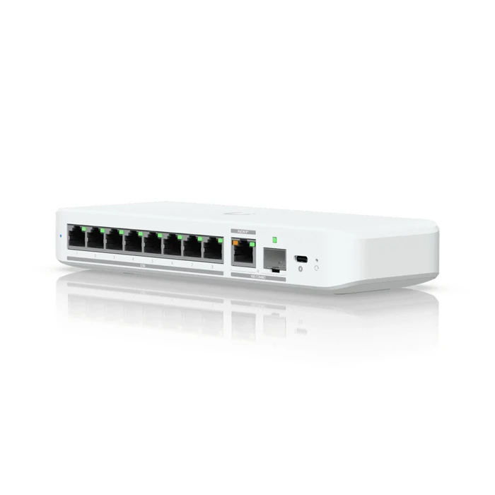 Ubiquiti UniFi Flex 2.5G Managed L2 PoE+ Switch με 8 θύρες Ethernet (USW-FLEX-2.5G-8-EU)