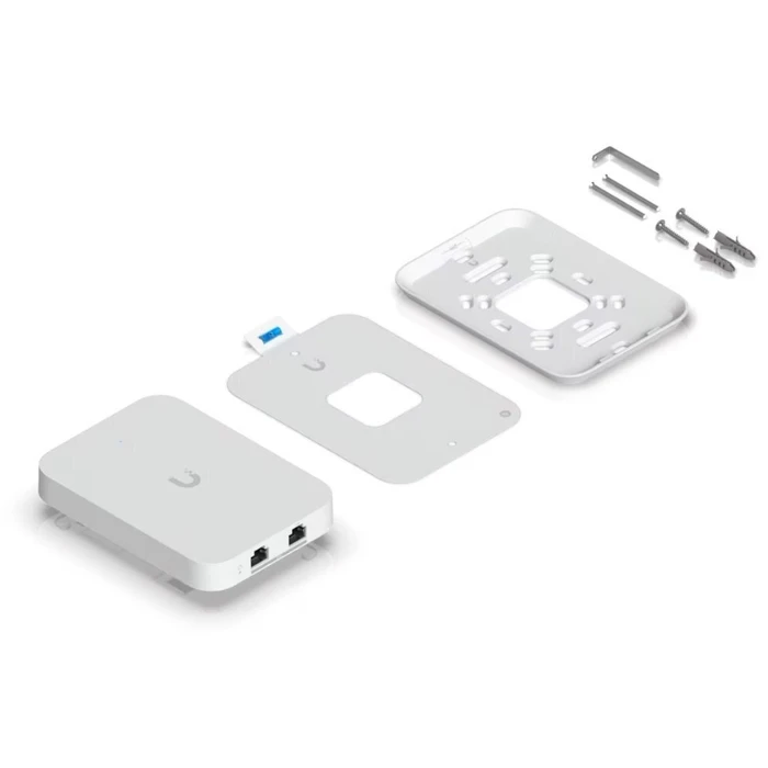Ubiquiti U7-IW In‑Wall Wi‑Fi 7 Access Point, Dual‑Band (2.4 & 5GHz), Single Kit