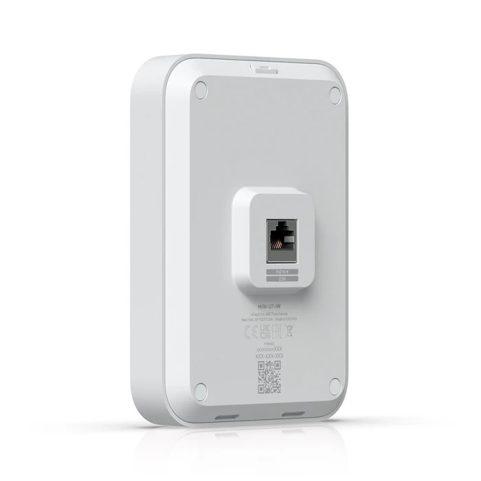 Ubiquiti U7-IW In‑Wall Wi‑Fi 7 Access Point, Dual‑Band (2.4 & 5GHz), Single Kit