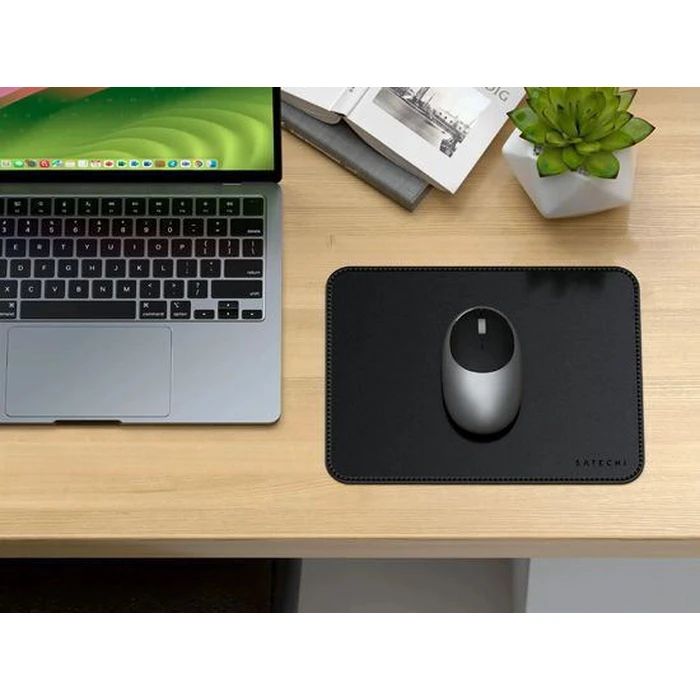 Satechi Vegan-Leather Premium Mouse Pad - Black (ST-LMPK)
