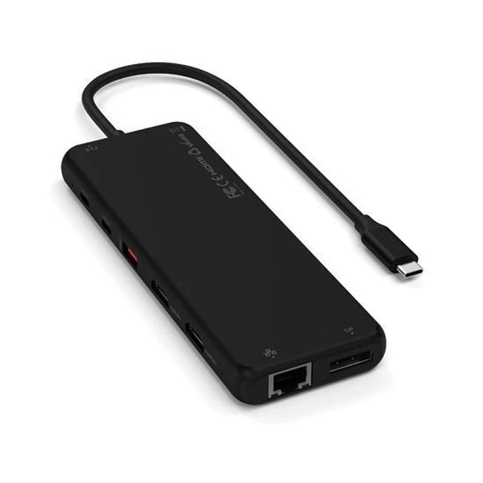 Satechi 13-in-1 USB-C Docking Station with HDMI/DisplayPort 4K, PD, Gigabit Ethernet and 3-Monitor Support, Black