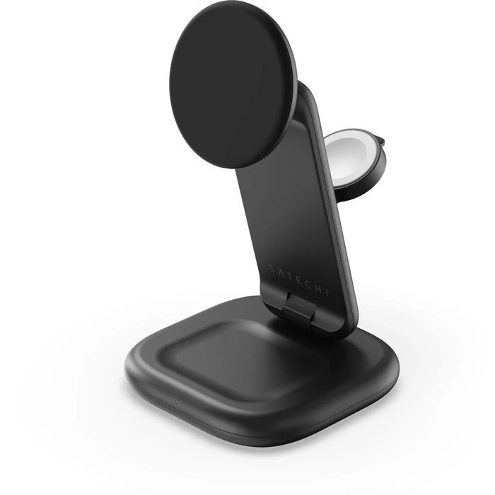 Satechi 3-in-1 Qi2 25W Foldable Charging Stand (ST-Q25F31C-EA) - Space Black