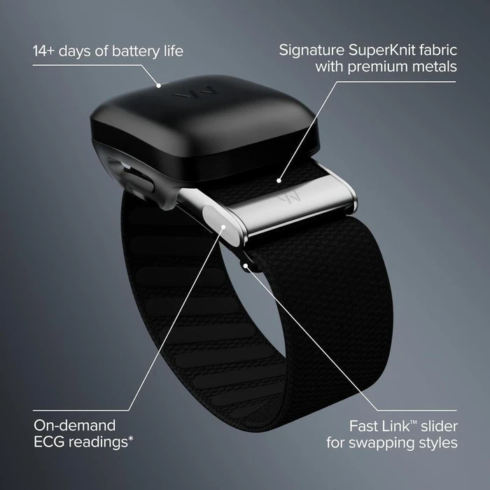 WHOOP 5.0 Life (Jet Black) - Health & Fitness Tracker