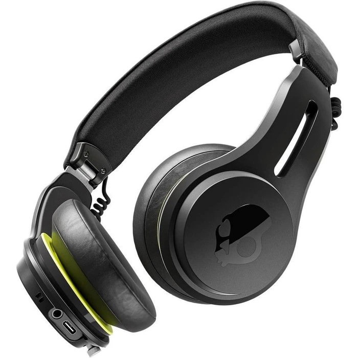 Skullcandy Icon ANC Ασύρματα / Ενσύρματα On-Ear Ακουστικά True Black