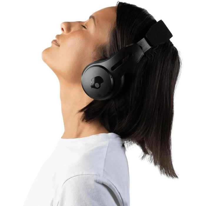 Skullcandy Icon ANC Ασύρματα / Ενσύρματα On-Ear Ακουστικά True Black