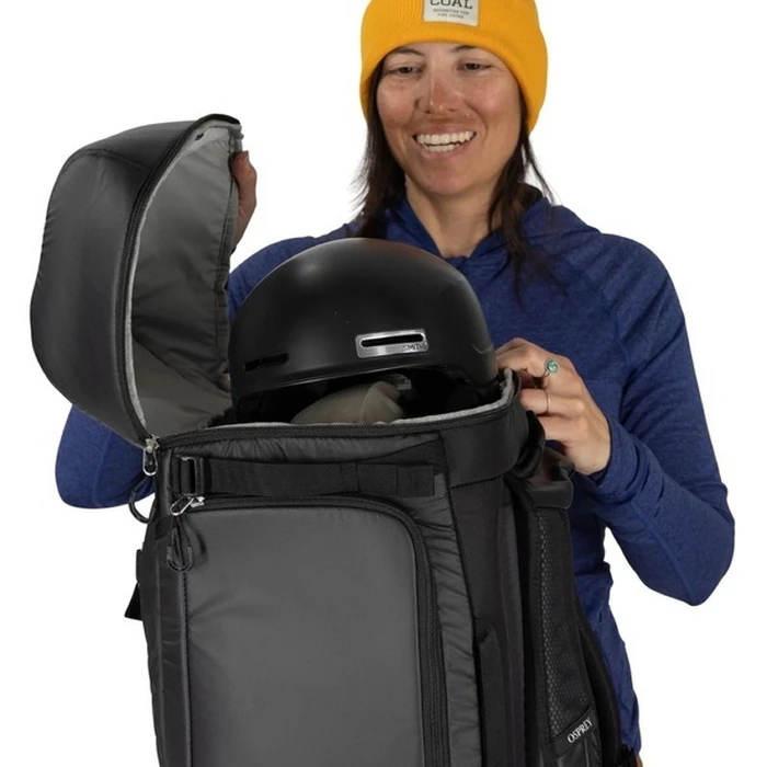 Osprey Pack Plus Ορειβατικό Σακίδιο 55L Μαύρο