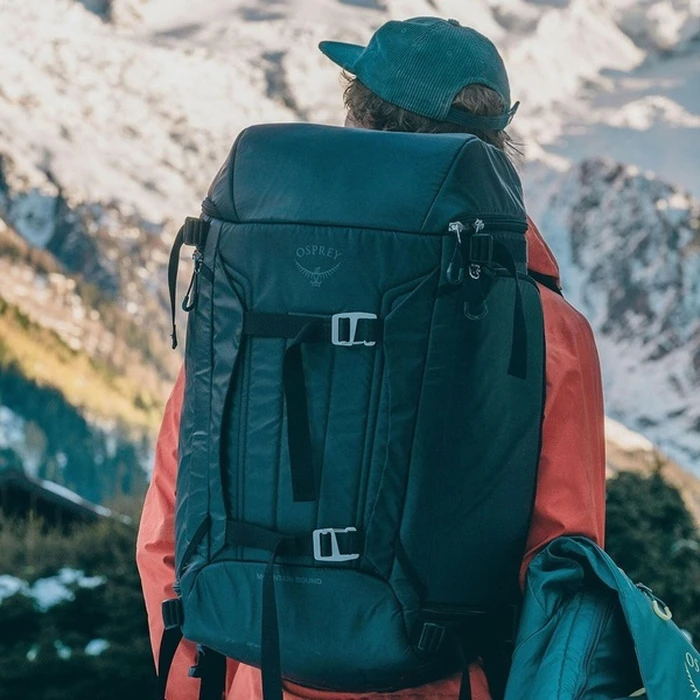 Osprey Pack Plus Ορειβατικό Σακίδιο 55L Μαύρο