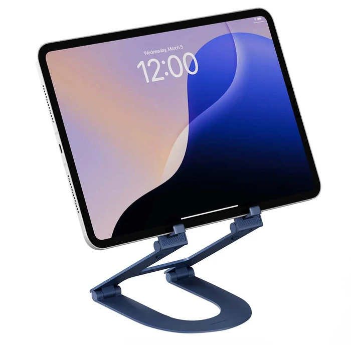 Twelve South Foldable Ρυθμιζόμενη Επιτραπέζια Βάση Curve Mini Coastal για Tablet/iPad - Μπλε