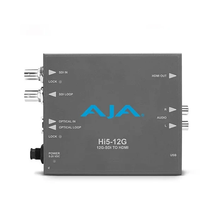 AJA Hi5-12G-R Μετατροπέας 12G‑SDI σε HDMI 2.0