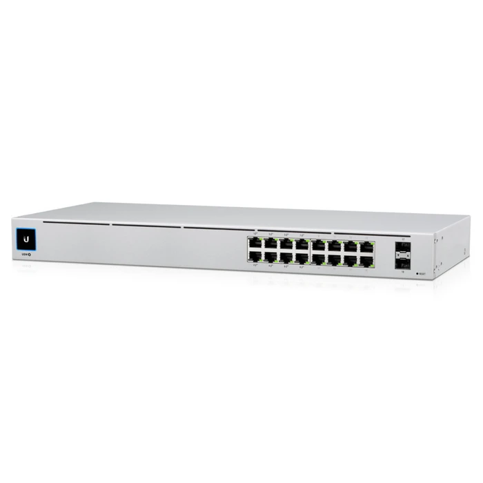 Ubiquiti USW-16-PoE Managed L2 PoE+ Switch με 16 Θύρες Gigabit Ethernet και 2 SFP Θύρες