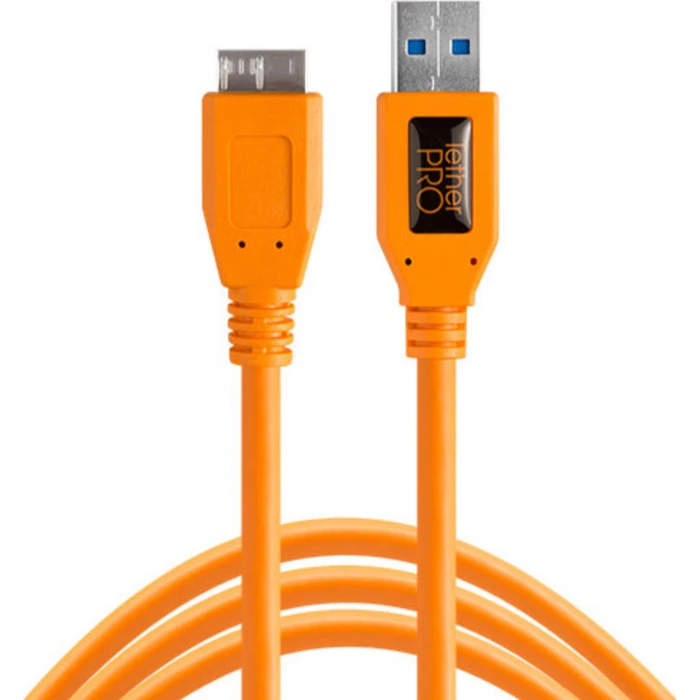 Tether Tools TetherPro USB 3.0 A/Micro B 4,6m orange