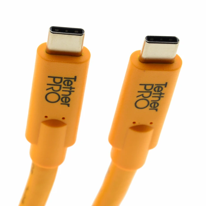 Tether Tools USB-C to USB-C Cable 4.6m Orange