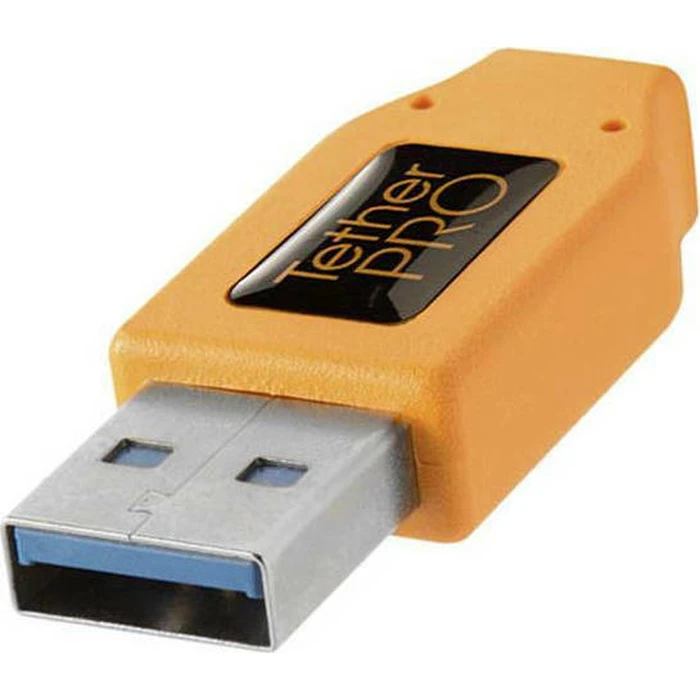 Tether Tools USB 3.0 to USB-C 4,60m orange