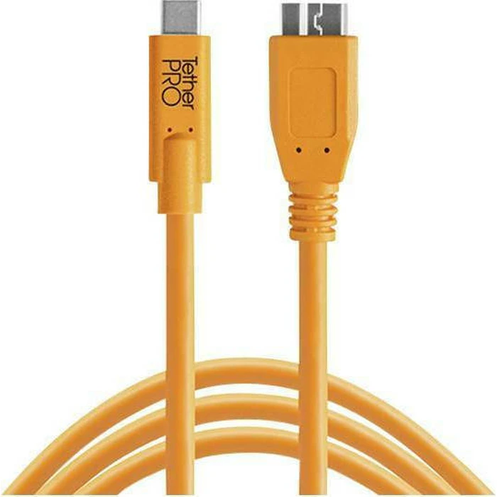 Tether Tools USB-C to 3.0 Micro-B 4,60m orange