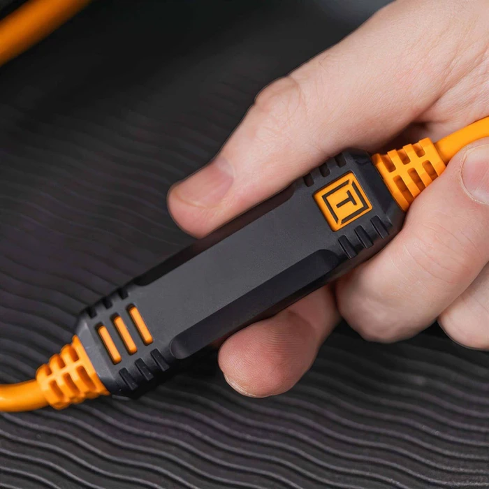 Tether Tools TetherPro Optima 10G USB-C Ευθύ (Straight) Orange 4,6m
