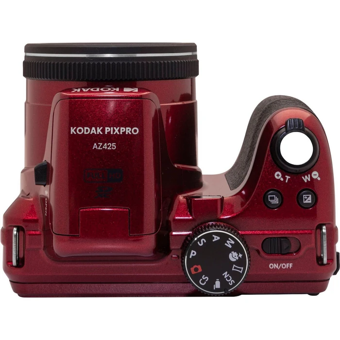 Kodak Astro Zoom AZ425 Compact Digital Camera 20MP 42x Optical Zoom (AZ425RD) Red