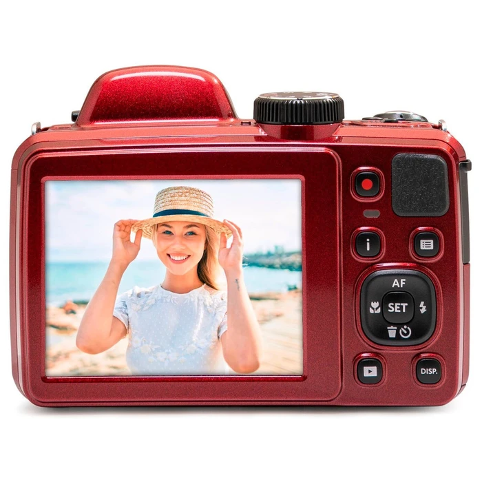 Kodak Astro Zoom AZ425 Compact Digital Camera 20MP 42x Optical Zoom (AZ425RD) Red