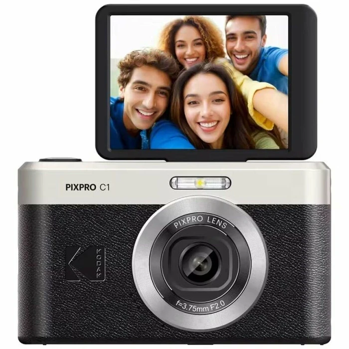 Kodak PIXPRO C1 Compact Digital Camera 13MP 4x Optical Zoom Black