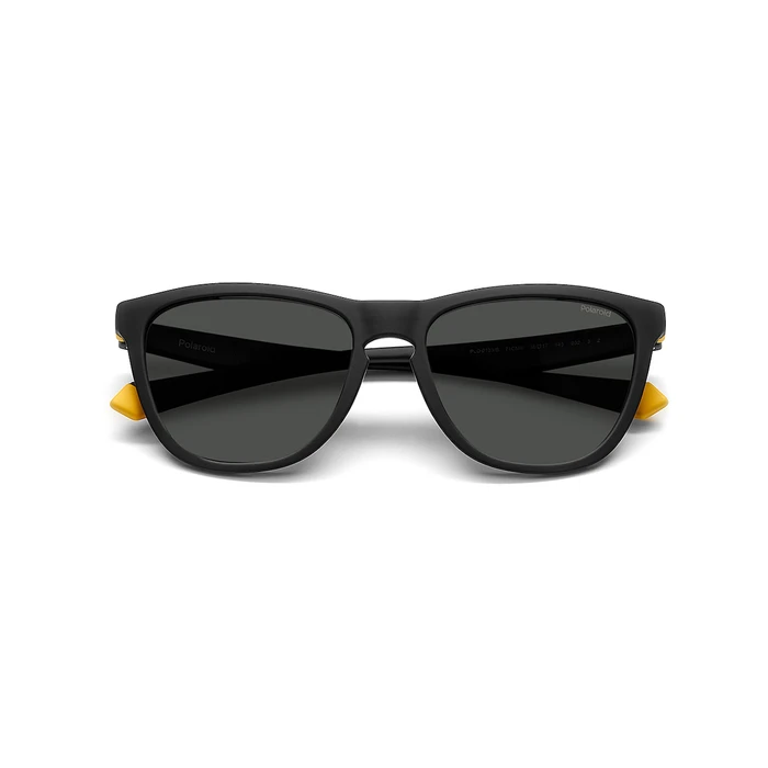 Polaroid Unisex Γυαλιά Ηλίου με Μαύρο Κοκκάλινο Σκελετό και Γκρι Polarized Φακό PLD2133/S 71CM9