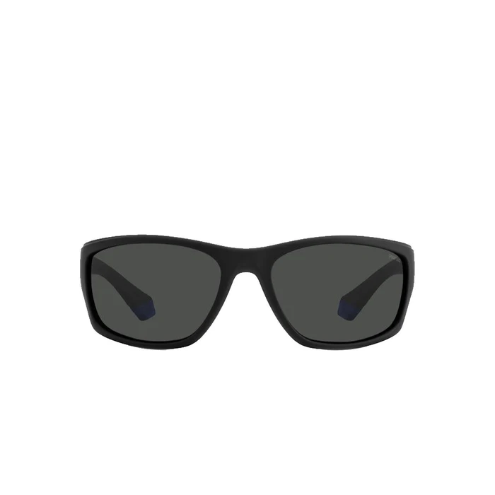 Polaroid Unisex Γυαλιά Ηλίου με Μαύρο Κοκκάλινο Σκελετό και Γκρι Polarized Φακό PLD2135/S D51M9