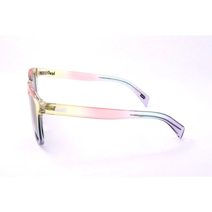 Levi's Unisex Γυαλιά Ηλίου με Ροζ Κοκκάλινο Σκελετό και Μωβ Φακό LV-1023-S-F74