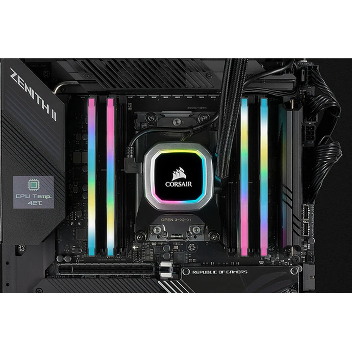 Corsair VENGEANCE RGB 32GB (2x16GB) DDR4 3200 CL16 κιτ μνήμης RGB