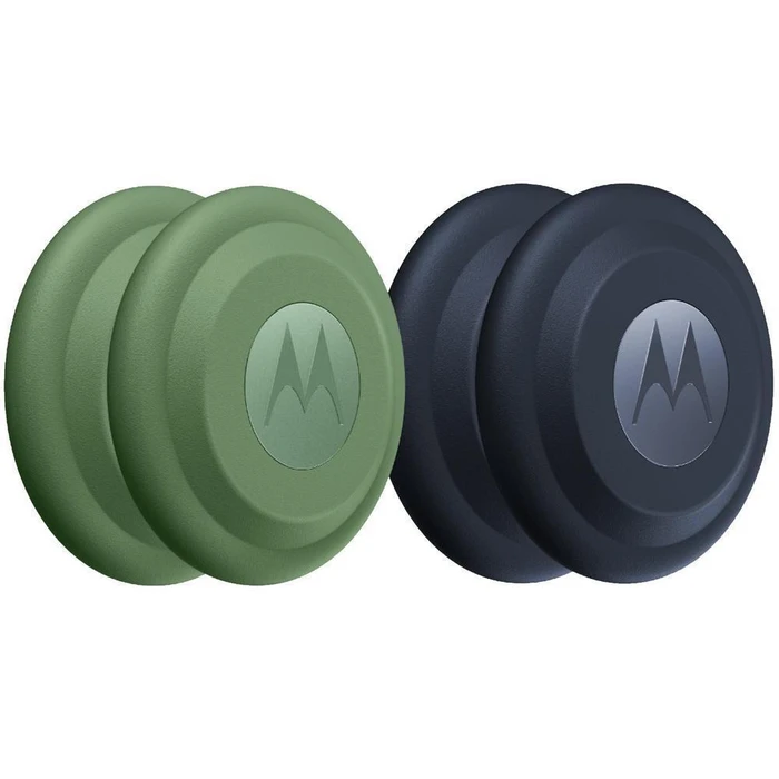 Motorola Moto Tag Google Find Hub Jade Green, Midnight blue 4τμχ