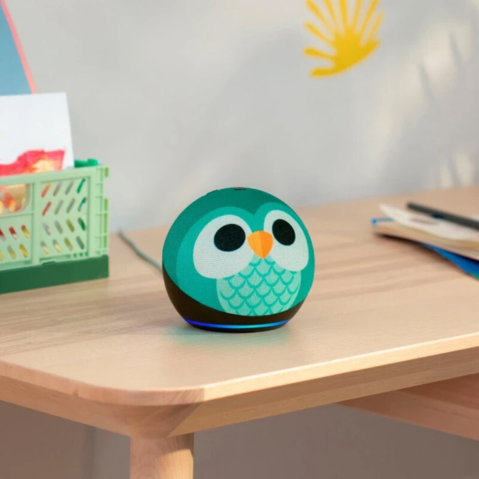 Έξυπνο ηχείο βοηθού Amazon Echo Dot Kids 5ης Γενιάς Owl