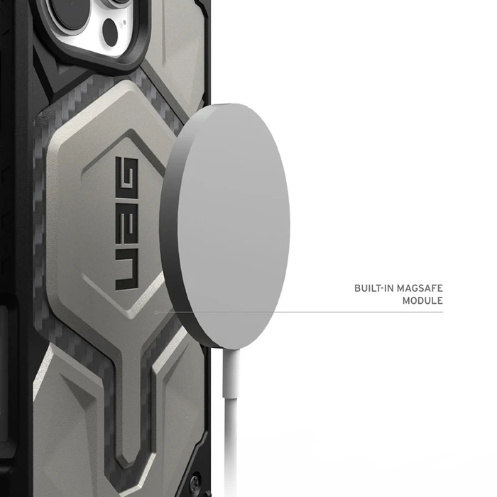 UAG Back Cover Aramid Fiber / Leather / Silicone 2mm Green (iPhone 17 Pro)