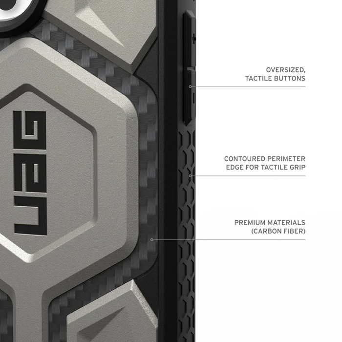 UAG Back Cover Aramid Fiber / Leather / Silicone 2mm Green (iPhone 17 Pro)