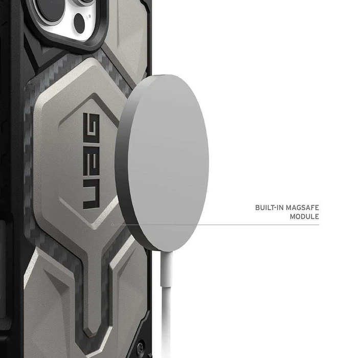 UAG Monarch Pro Back Cover Metallic Grey (iPhone 17 Pro Max)